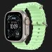 Apple Watch Ultra 3 GPS + LTE, 49mm Natural Titanium Case with Neon Green Ocean Band