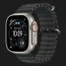 Apple Watch Ultra 3 GPS + LTE, 49mm Natural Titanium Case with Black Ocean Band (Ultra)