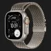 Apple Watch Ultra 3 GPS + LTE, 49mm Natural Titanium Case with Natural Titanium Milanese Loop - Small (MEWW4)
