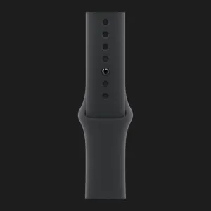 Apple Watch Series 11 GPS, 46mm Jet Black Aluminum Case with Black Sport Band (M/L) (MEUX4)