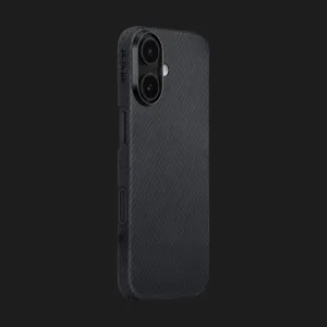 Чохол Pitaka MagEZ Ultra-Slim Case для iPhone 17 (Black/Grey) в Хмельницькому