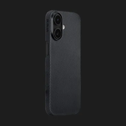 Чохол Pitaka MagEZ Ultra-Slim Case для iPhone 17 (Black/Grey) в Рівному