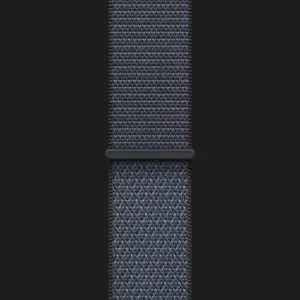 Apple Watch Series 11 GPS, 42mm Jet Black Aluminum Case with Anchor Blue Sport Loop (Ultra)