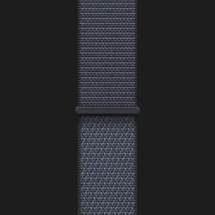 Apple Watch Series 11 GPS, 42mm Jet Black Aluminum Case with Anchor Blue Sport Loop (Ultra)