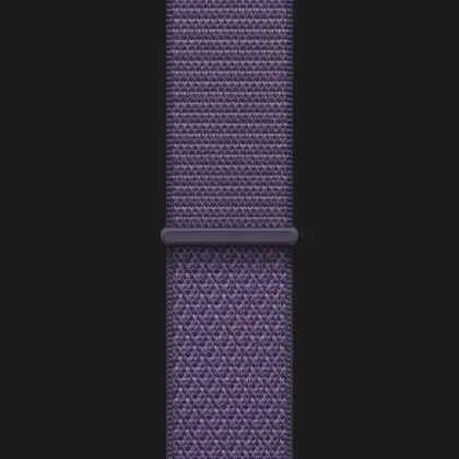 Apple Watch Series 11 GPS, 42mm Jet Black Aluminum Case with Purple Fog Sport Loop (Ultra)