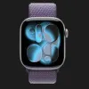 Apple Watch Series 11 GPS, 42mm Space Gray Aluminum Case with Purple Fog Sport Loop