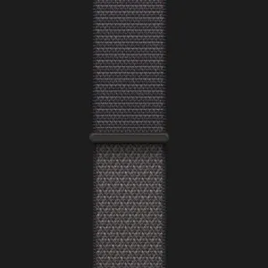 Apple Watch Series 11 GPS, 42mm Jet Black Aluminum Case with Dark Gray Sport Loop (Ultra)
