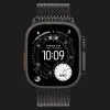 Apple Watch Ultra 3 GPS + LTE, 49mm Black Titanium Case with Black Titanium Milanese Loop - Medium (MF1Q4)
