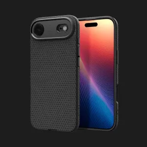 Чехол Spigen Liquid Air для iPhone 17 Air (Matte Black) в Хмельницком