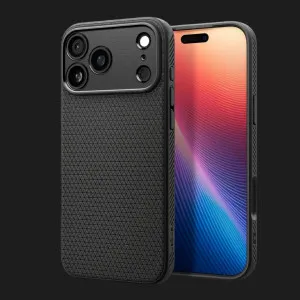 Чехол Spigen Liquid Air для iPhone 17 Pro (Matte Black) в Хмельницком