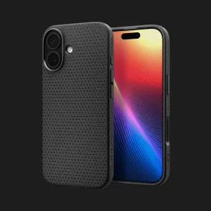 Чехол Spigen Liquid Air для iPhone 17 (Matte Black) в Хмельницком