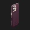 Чехол Spigen Nano Pop MagSafe для iPhone 17 (Burgundy Bean)
