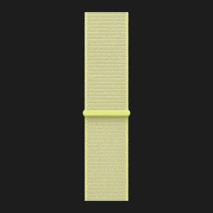 Apple Watch Series 11 GPS, 46mm Silver Aluminum Case with Neon Yellow Sport Loop (Ultra)