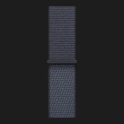 Apple Watch Series 11 GPS, 46mm Silver Aluminum Case with Anchor Blue Sport Loop (Ultra)