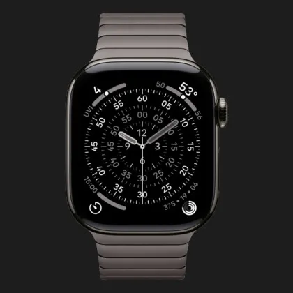 Apple Watch Series 11 GPS, 42mm Slate Titanium Case with Slate Link Bracelet