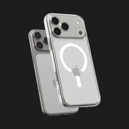 Чохол Spigen Ultra Hybrid Mag Safe для iPhone 17 Pro Max (Clear White)