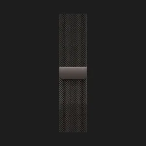 Apple Watch Series 11 GPS, 46mm Slate Titanium Case with Slate Milanese Loop (S/M)