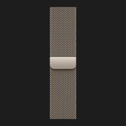 Apple Watch Series 11 GPS, 42mm Natural Titanium Case with Natural Milanese Loop (MF8P4)