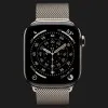 Apple Watch Series 11 GPS, 46mm Natural Titanium Case with Natural Milanese Loop (S/M)
