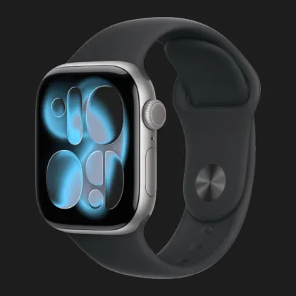 Apple Watch Series 11 GPS, 46mm Space Gray Aluminum Case with Black Sport Band (M/L) (MEV44)