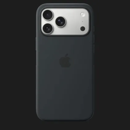 Чехол Apple Silicone Case with Magsafe для iPhone 17 Pro Max (Black)