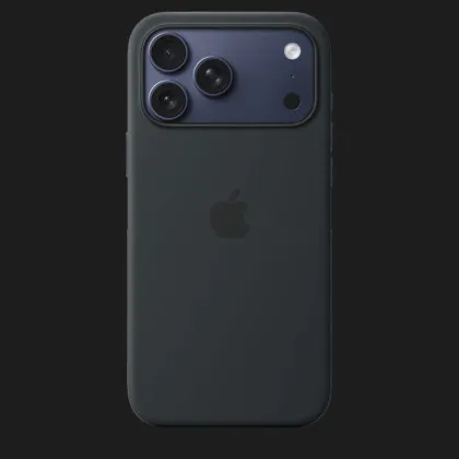 Чехол Apple Silicone Case with Magsafe для iPhone 17 Pro Max (Black)