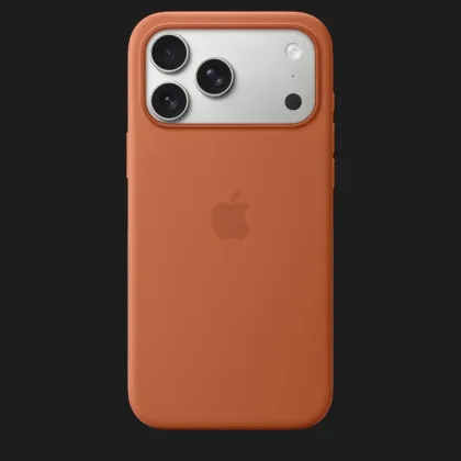 Чохол Apple Silicone Case with Magsafe для iPhone 17 Pro (Terra Cotta)