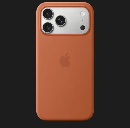 Чехол Apple Silicone Case with Magsafe для iPhone 17 Pro Max (Terra Cotta)