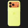 Чехол Apple Silicone Case with Magsafe для iPhone 17 Pro (Neon Yellow)
