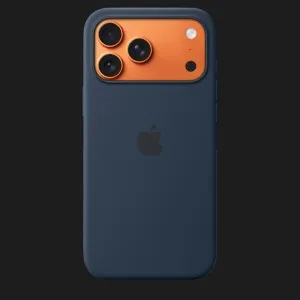 Чехол Apple Silicone Case with Magsafe для iPhone 17 Pro (Midnight) в Хмельницком