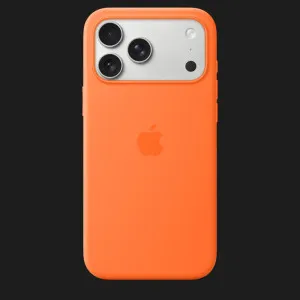 Чохол Apple Silicone Case with Magsafe для iPhone 17 Pro Max (Orange) у Луцьк