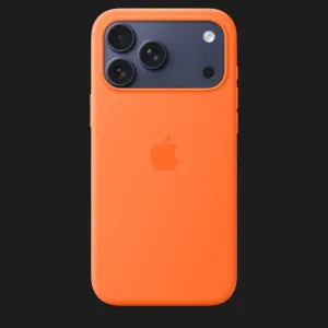 Чохол Apple Silicone Case with Magsafe для iPhone 17 Pro Max (Orange) у Луцьк