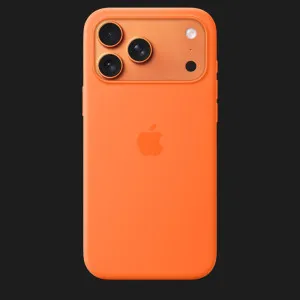 Чохол Apple Silicone Case with Magsafe для iPhone 17 Pro Max (Orange) у Луцьк