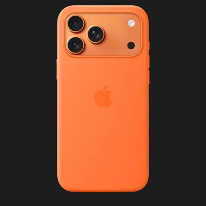 Чохол Apple Silicone Case with Magsafe для iPhone 17 Pro (Orange)