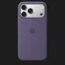 Чехол Apple Silicone Case with Magsafe для iPhone 17 Pro (Purple Fog)