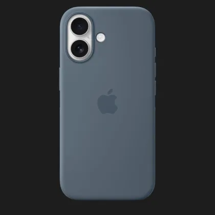 Чохол Apple Silicone Case with Magsafe для iPhone 17 (Anchor Blue)