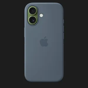 Чехол Apple Silicone Case with Magsafe для iPhone 17 (Anchor Blue) в Хмельницком