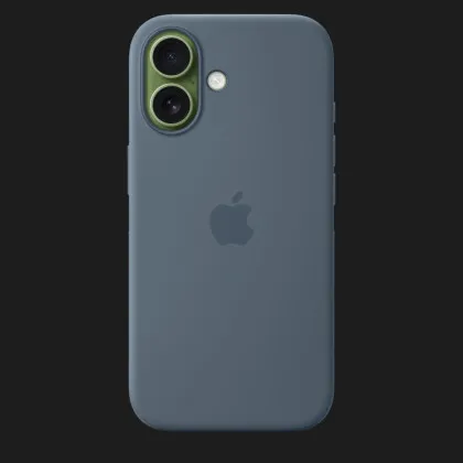 Чохол Apple Silicone Case with Magsafe для iPhone 17 (Anchor Blue)