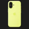 Чехол Apple Silicone Case with Magsafe для iPhone 17 (Neon Yellow)