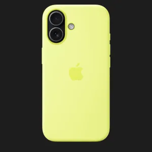 Чохол Apple Silicone Case with Magsafe для iPhone 17 (Neon Yellow) у Луцьк