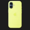 Чехол Apple Silicone Case with Magsafe для iPhone 17 (Neon Yellow)
