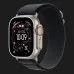 Apple Watch Ultra 3 GPS + LTE, 49mm Natural Titanium Case with Black Alpine Loop - Medium (Ultra)