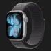 Apple Watch Series 11 GPS, 46mm Space Gray Aluminum Case with Dark Gray Sport Loop