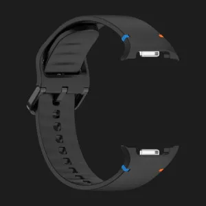 Ремінець Silicone Fit для Samsung Galaxy Watch 9/8 (Black) в Хмельницькому