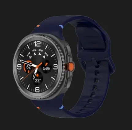 Ремінець Silicone Fit для Samsung Galaxy Watch 8 (Midnight Blue)