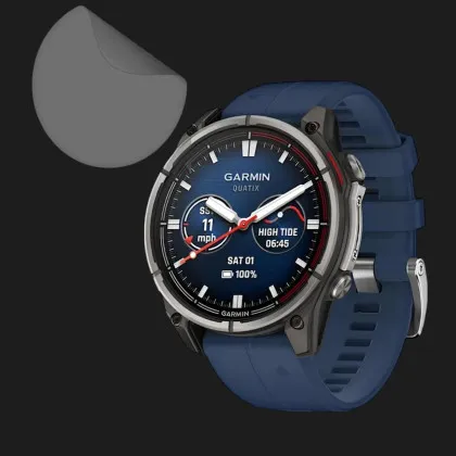 Защитная пленка Hydrogel Pro для Garmin Quatix 8 (Glossy Clear) (51мм)