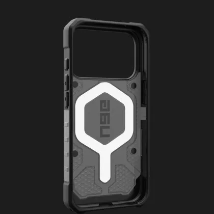 Чохол UAG Pathfinder Clear MagSafe для iPhone 17 Pro (Ash/Black)