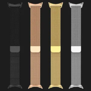 Ремінець Milanese Magnetic для Google Pixel Watch 41 mm (Black) у Луцьк