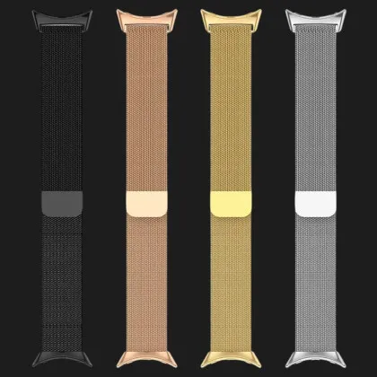 Ремінець Milanese Magnetic для Google Pixel Watch 1/2/3/4 41 mm (Black) в Чернігові