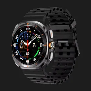 Ремінець Ocean Band для Samsung Galaxy Watch Ultra 2/Ultra (Black) у Луцьк